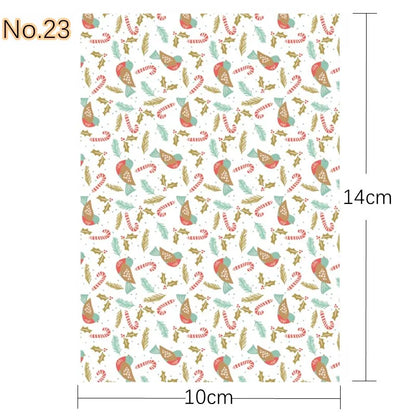 Transfer Paper for Polymer Clay - Forest Floral Design