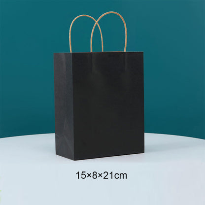 Paper Bags: Candy Colorful Kraft Paper Bags - 5/10/15/20/25pcs with Handles