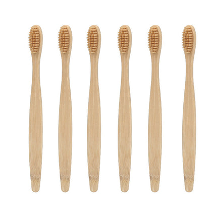 Bamboo Toothbrush 12-Pack: Ultrathin Bristles, Gum Care