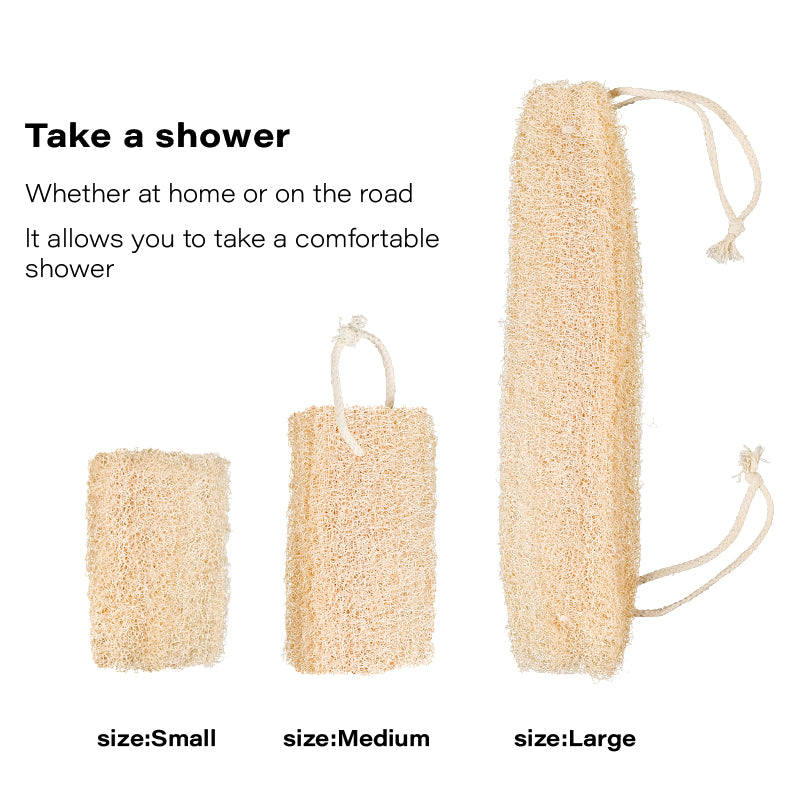 Natural Loofah Sponge Set - Eco Dish & Pot Scrubber