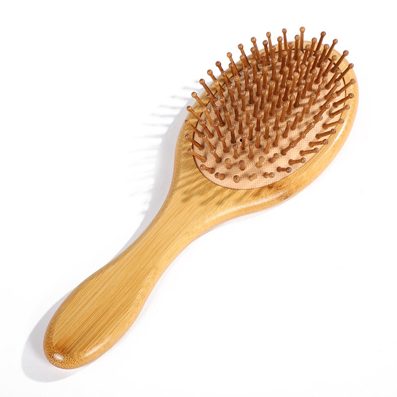 Bamboo Hair Brush: Anti-Static Scalp Massage Comb